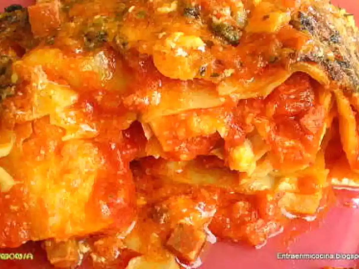 GRATIN DE CABILLAUD EN LASAGNES