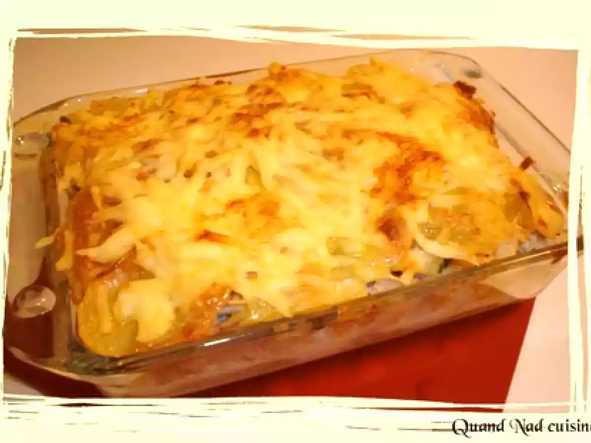 Gratin de cabillaud parmentier