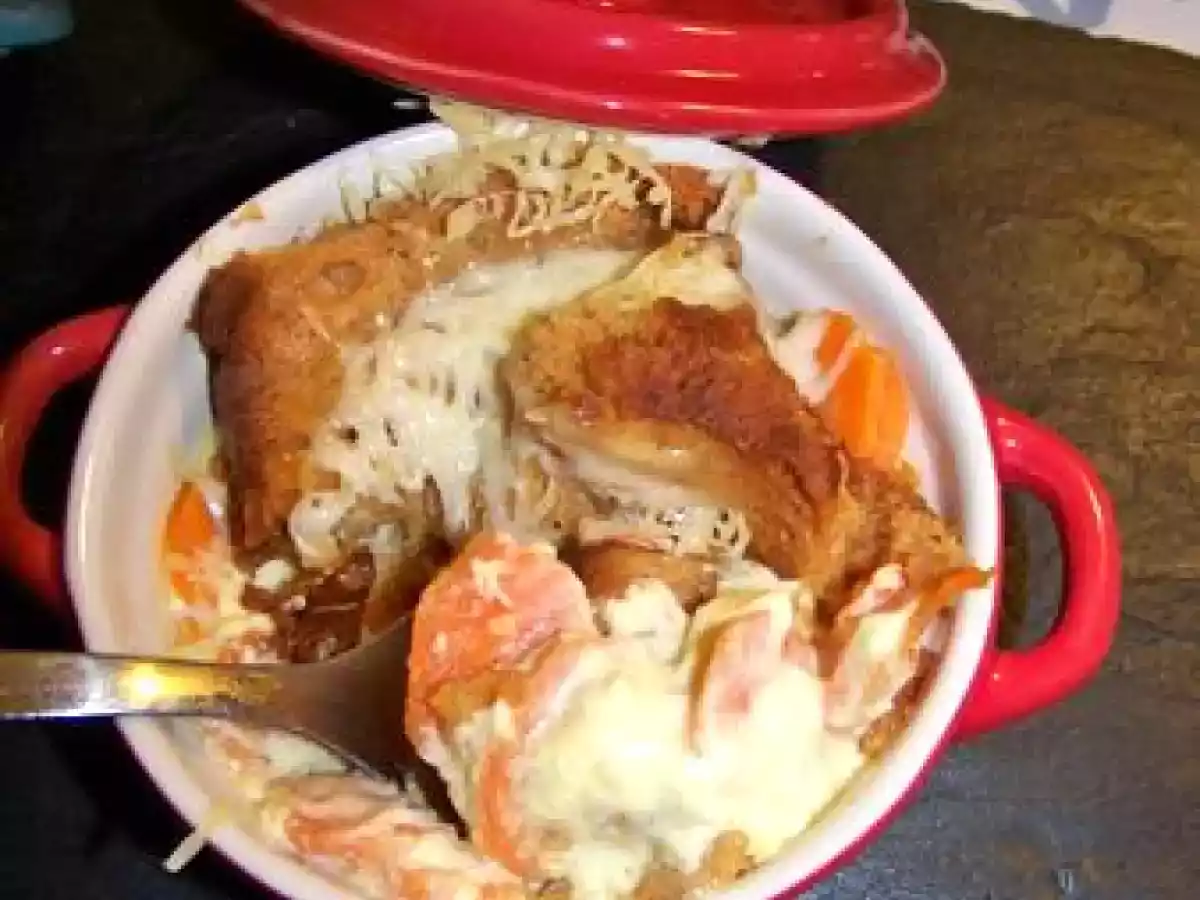 Gratin de carottes au curry et au pain d épice en petites cocottes!! - photo 2