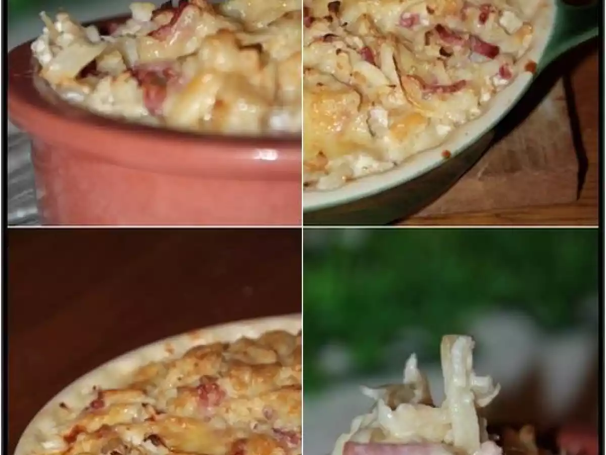 Gratin de céleri au bacon et sa crème de beaufort - photo 3