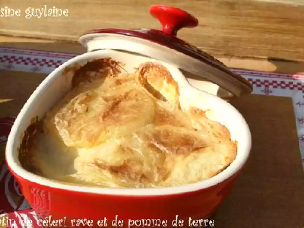 Gratin de céleri rave et de pomme de terre pour la St-Valentin - photo 3