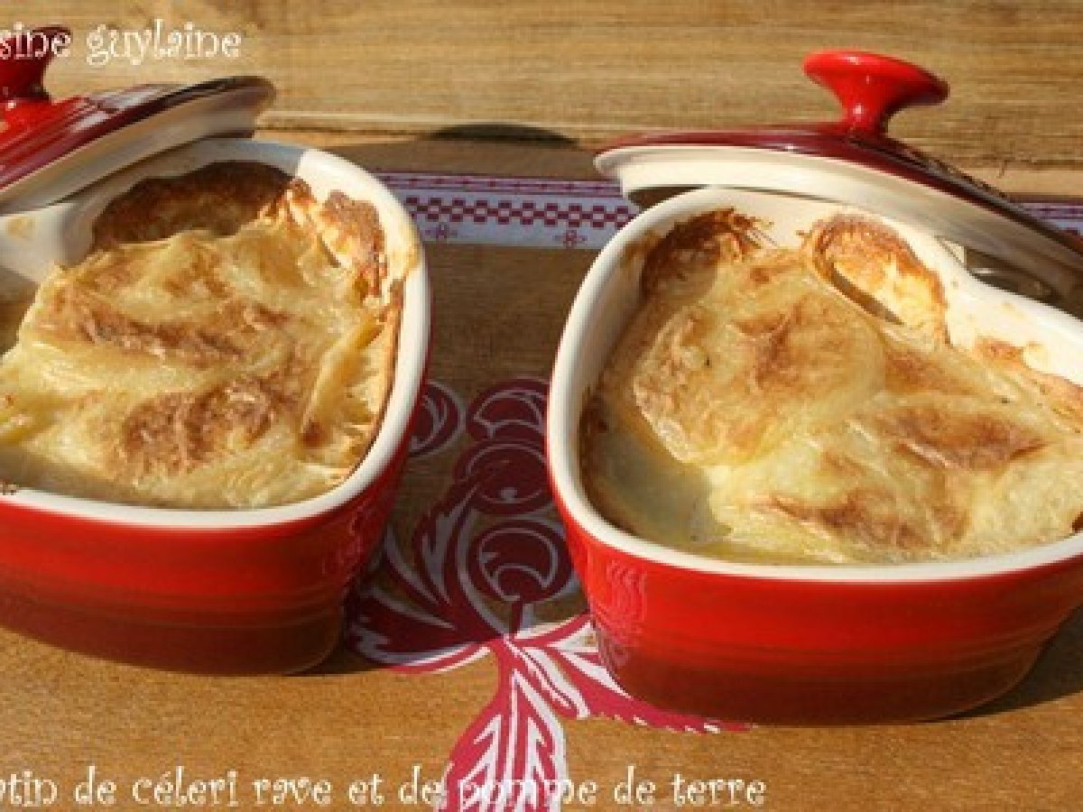 Recette de gratin de céleri rave et pomme de terre