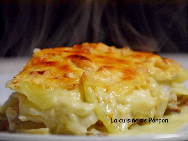 Gratin De Celeri Rave Pommes De Terre Et Gorgonzola Recette Ptitchef