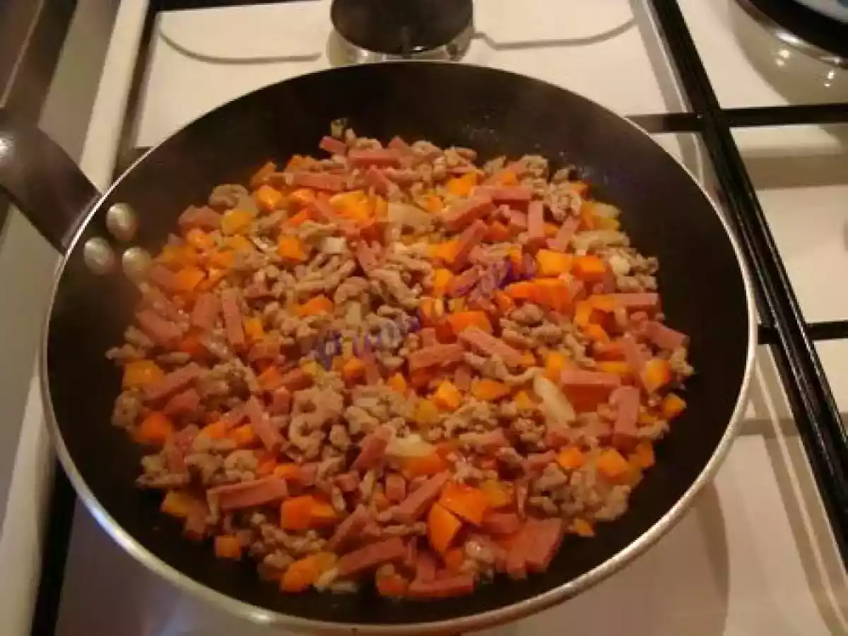 Gratin de chou blanc au veau - photo 3