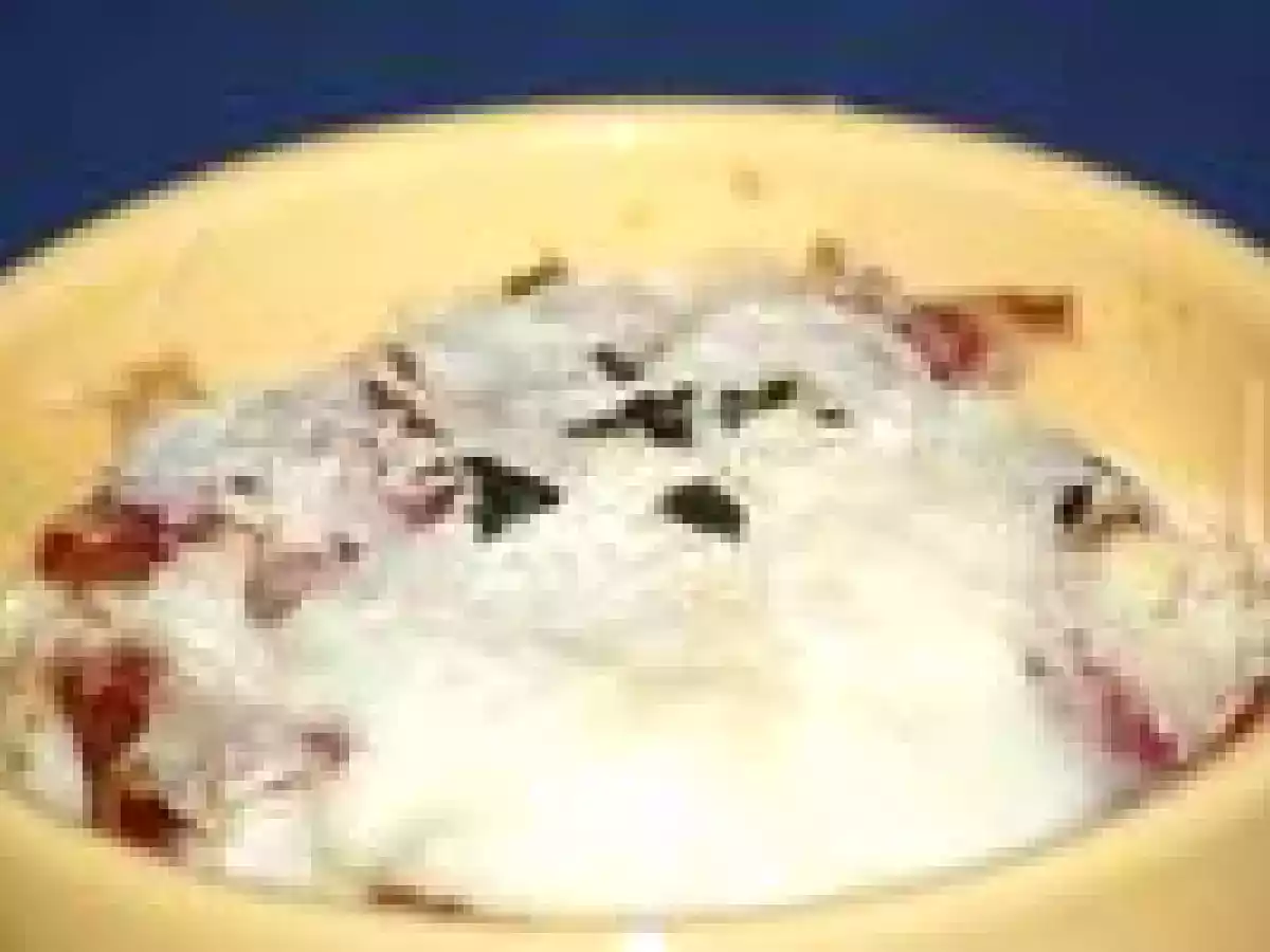 Gratin de chou-fleur à la coppa