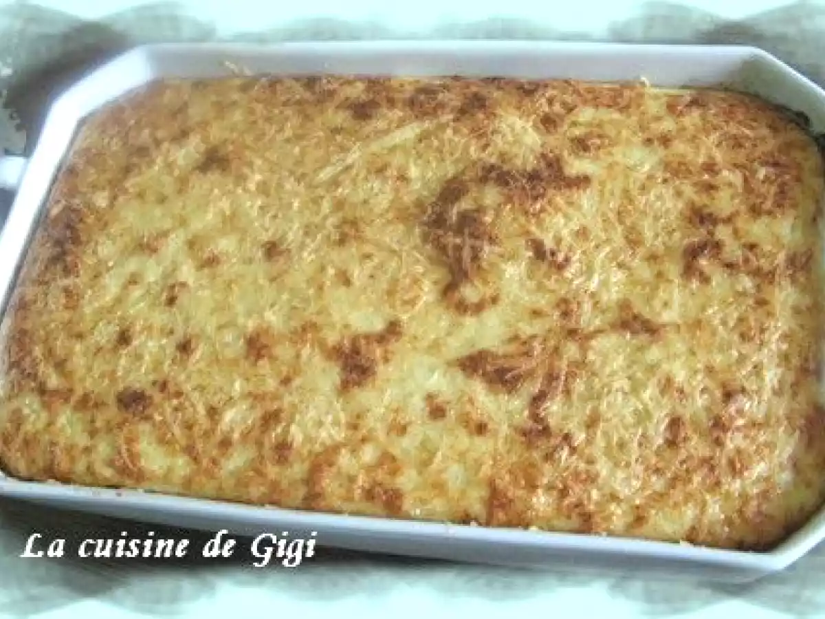Gratin de chou-fleur au petit billy