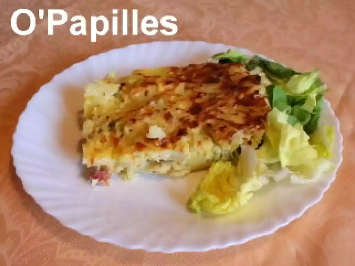 Gratin de chou, pommes de terre et jambon - photo 3