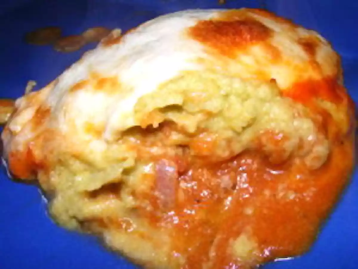 GRATIN DE CHOUX DE BRUXELLE BOLOGNAISE