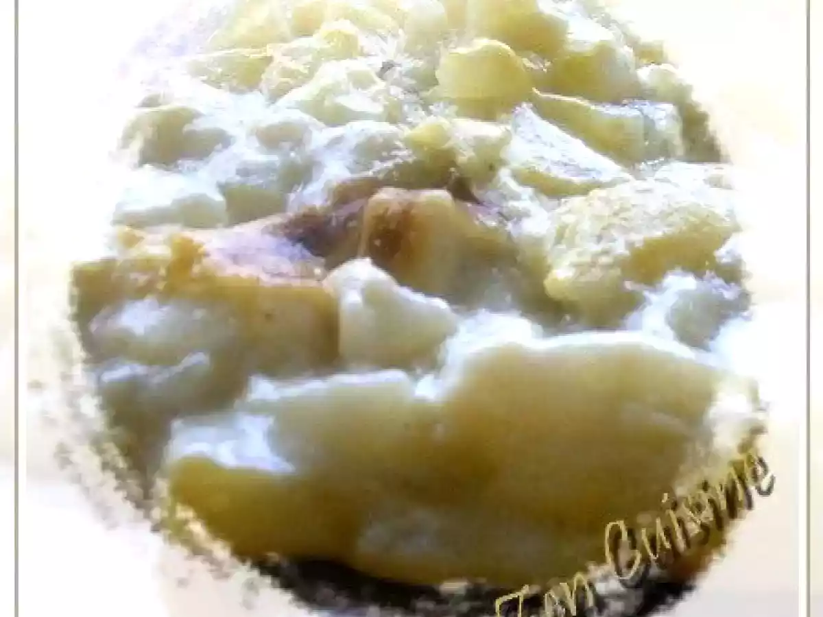 Gratin de christophines à la béchamel sans gluten