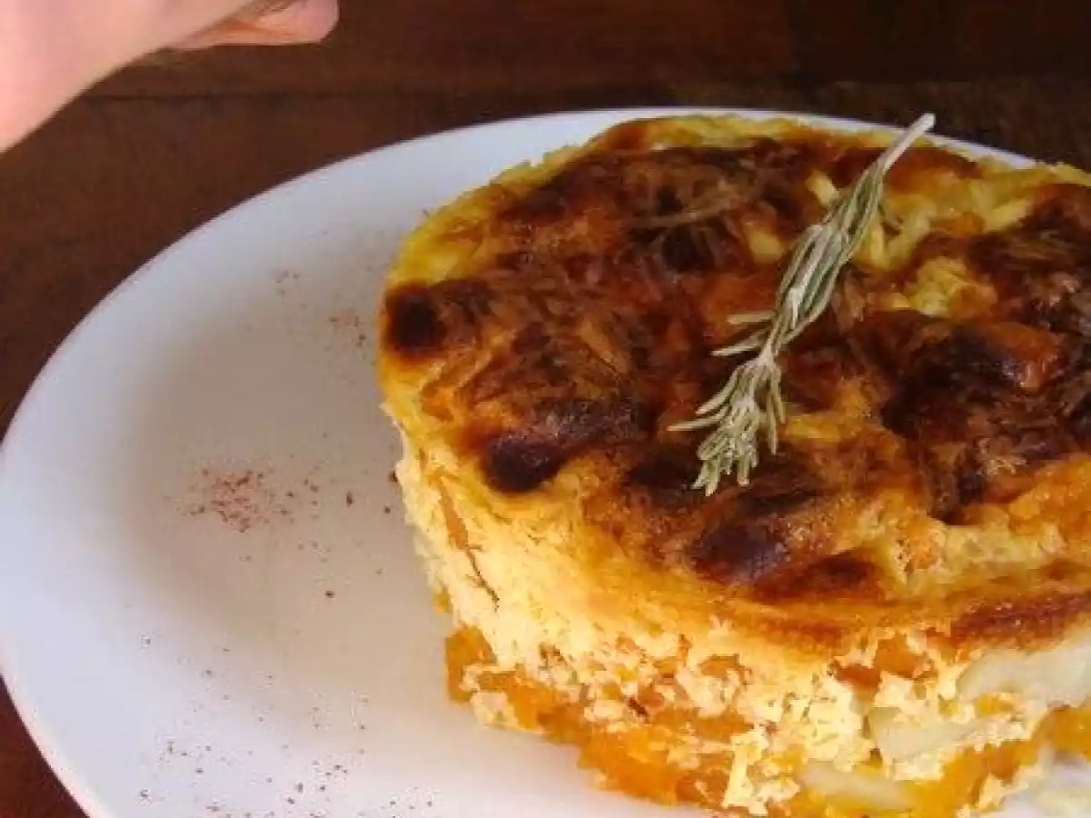 GRATIN DE CITROUILLE ET DE POMMES DE TERRE - photo 2