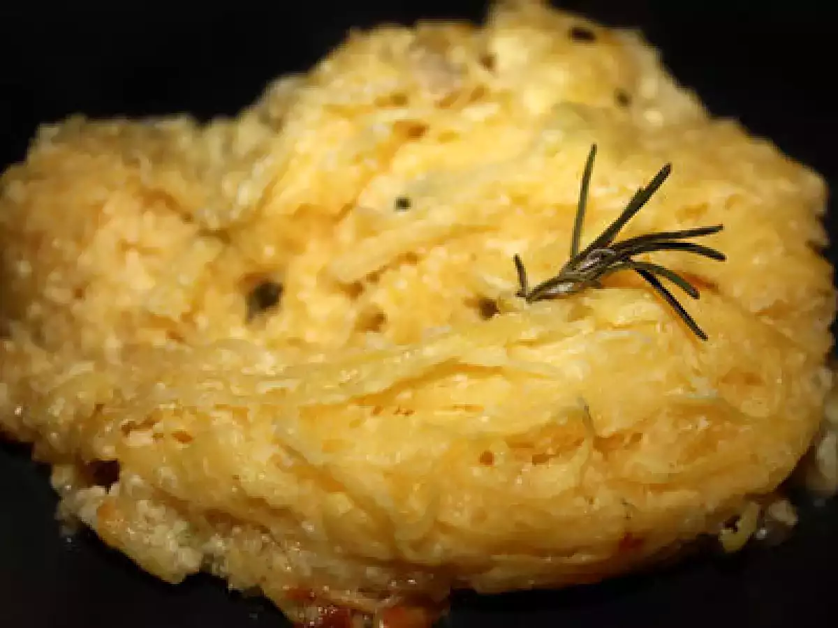 Gratin de courge spaghetti