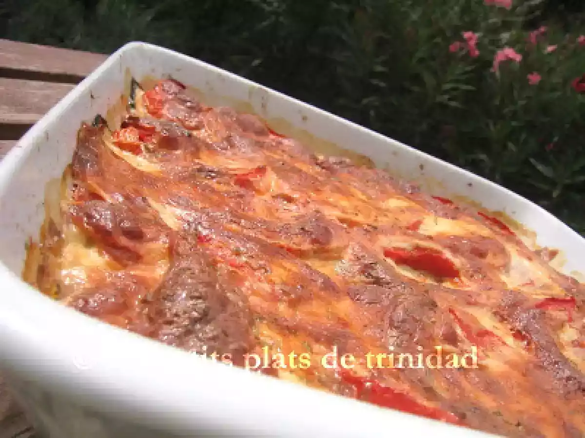 Gratin de courgettes à l'italienne