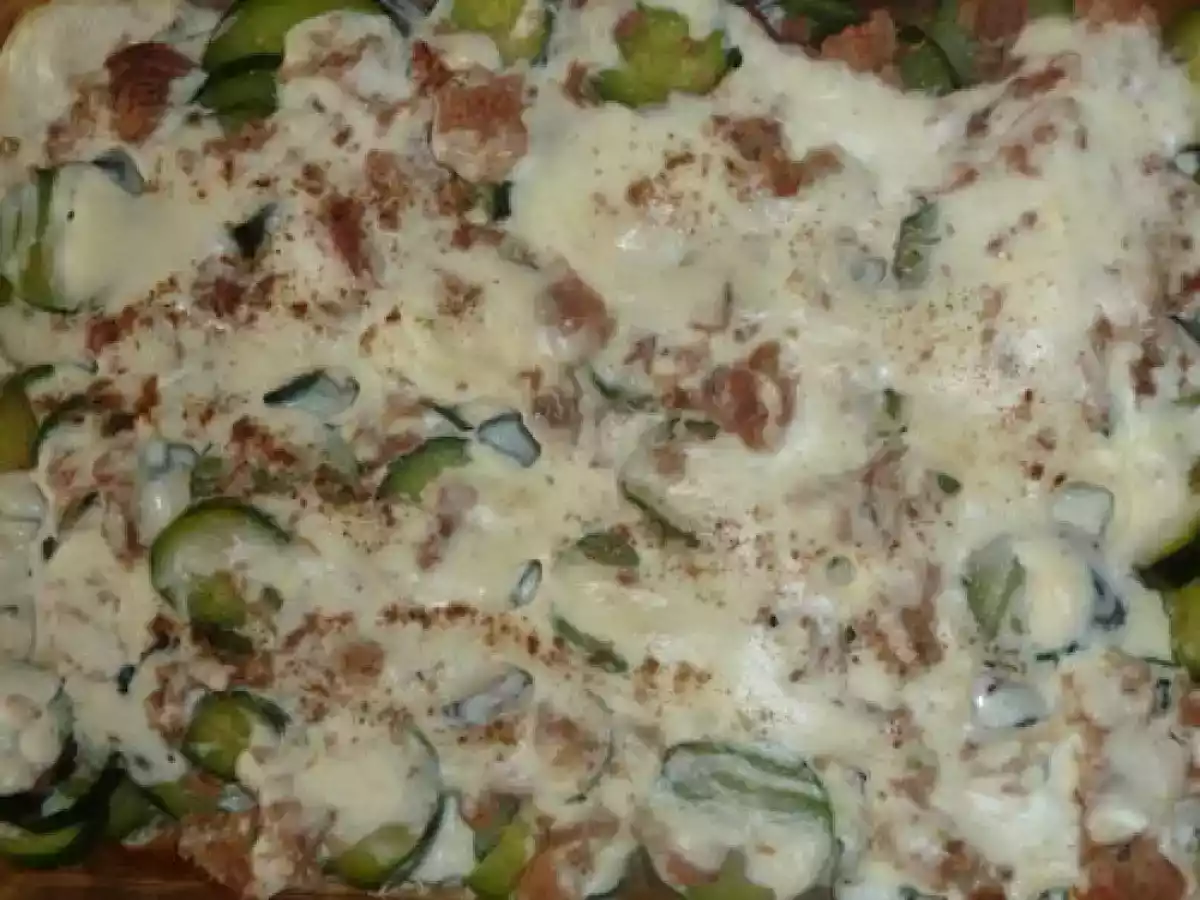 Gratin de courgettes au Kiri