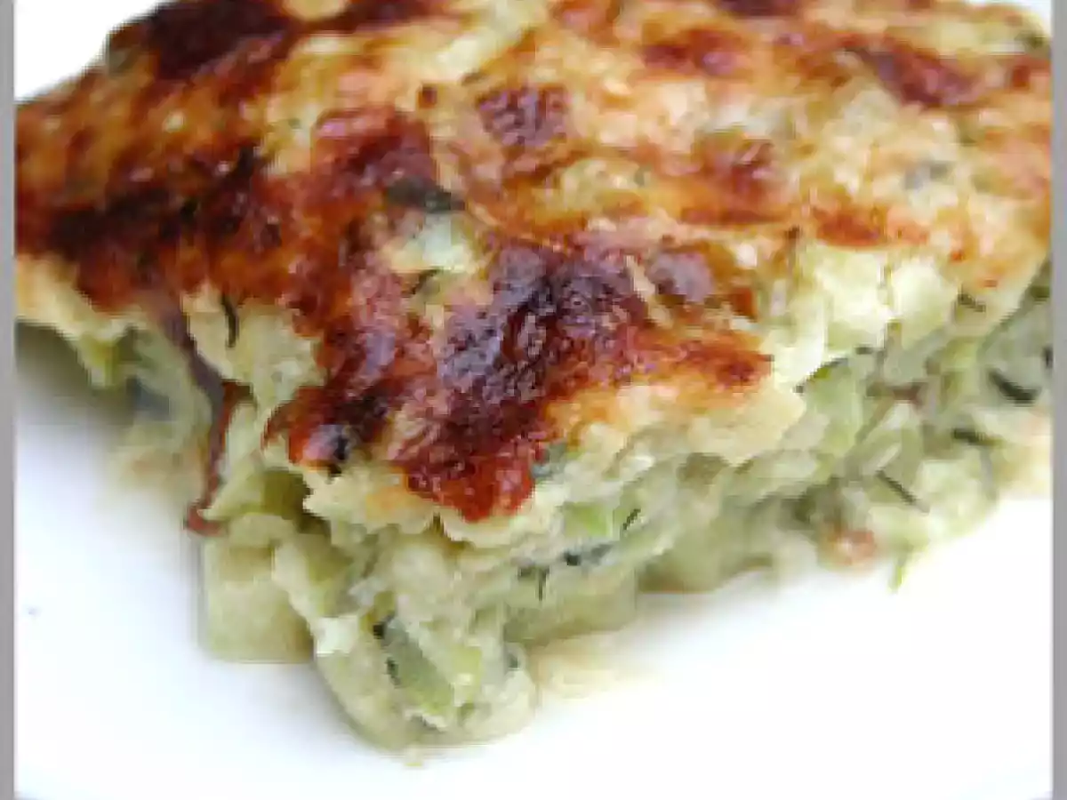 Gratin de courgettes au parmesan