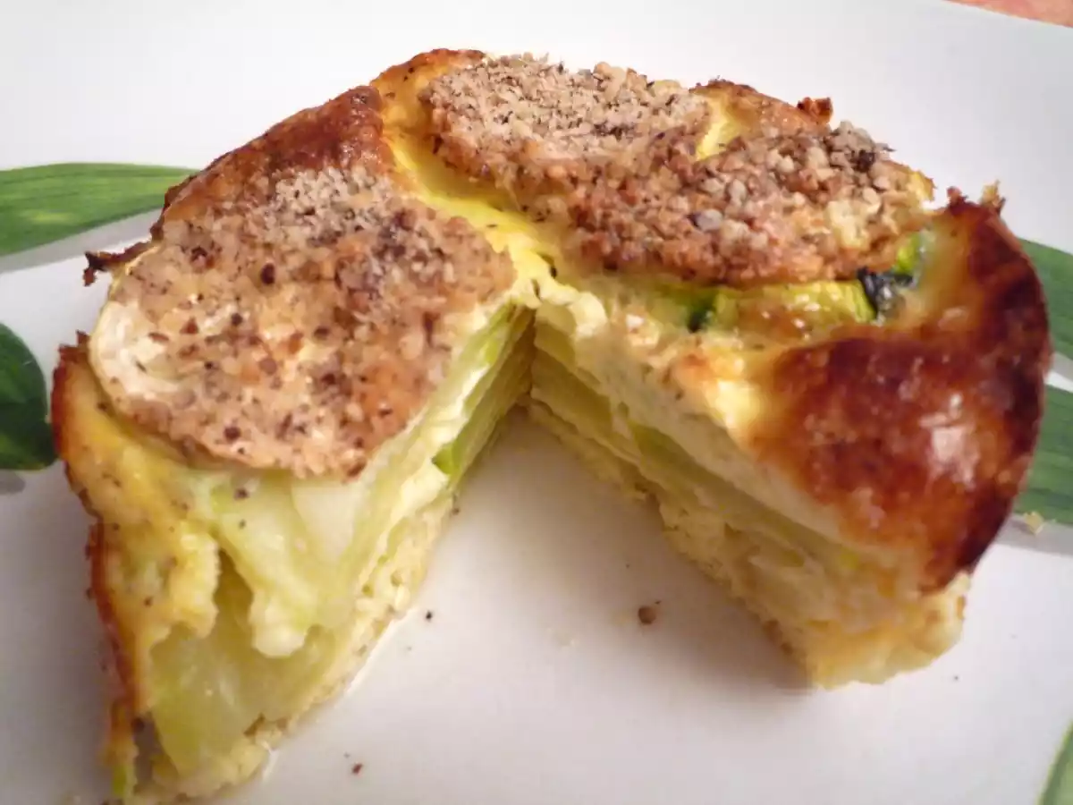 Gratin de courgettes aux noisettes - photo 2