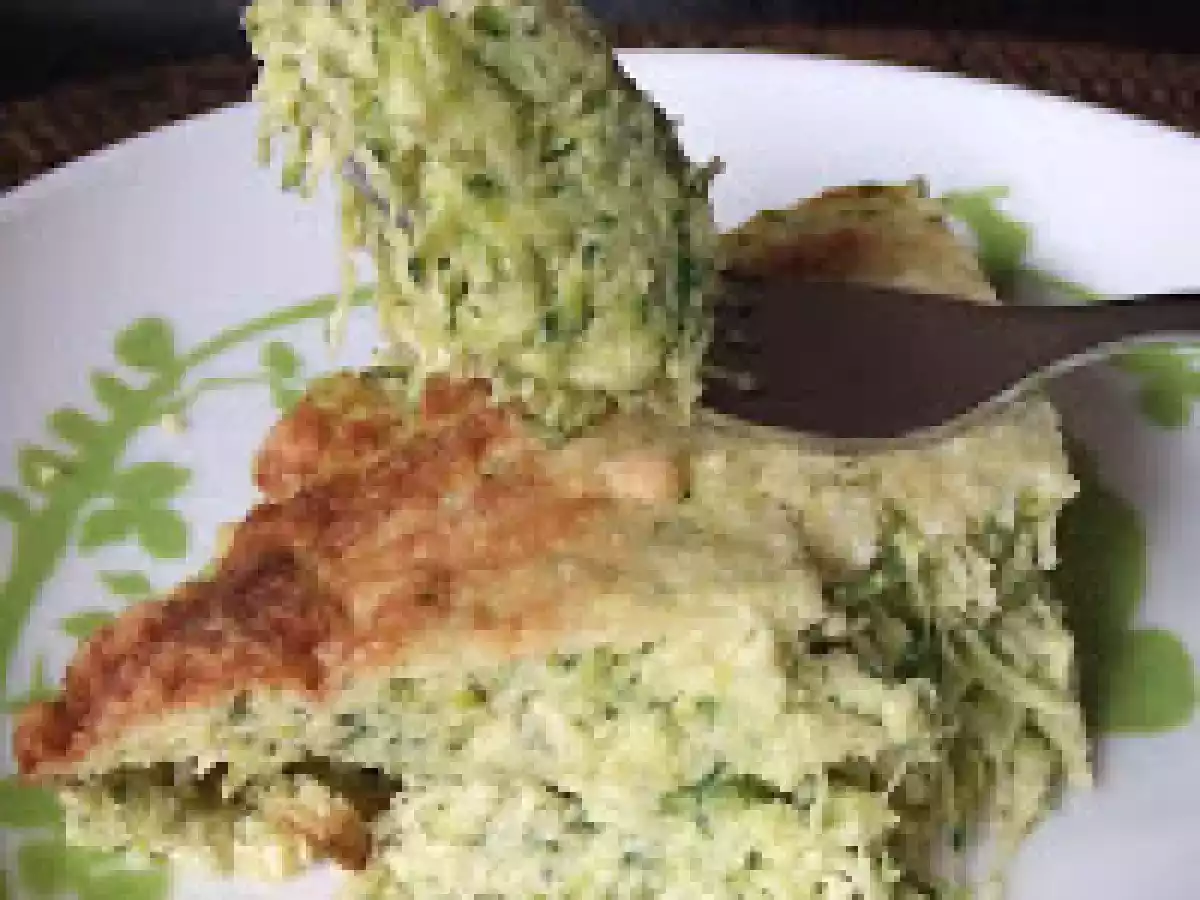 Gratin de courgettes râpées au torchon