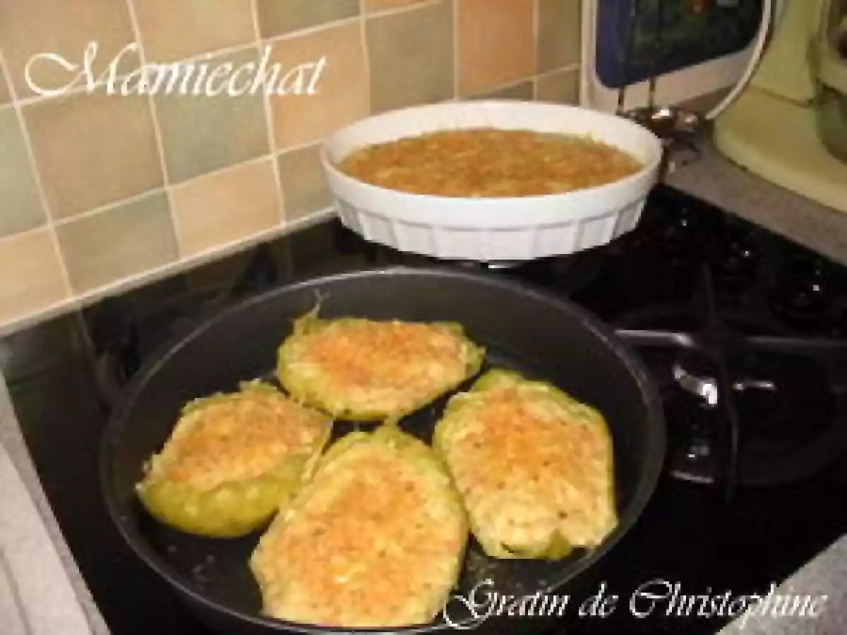Gratin de cristophine ou chouchou