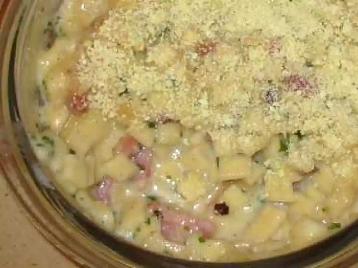 Gratin de crozets à la cancoillotte - photo 3