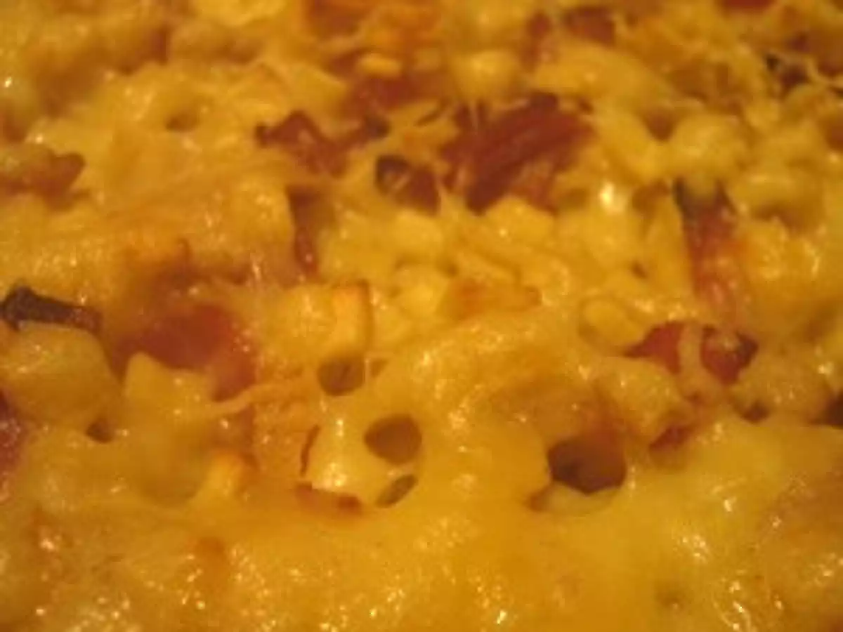 Gratin de crozets au beaufort