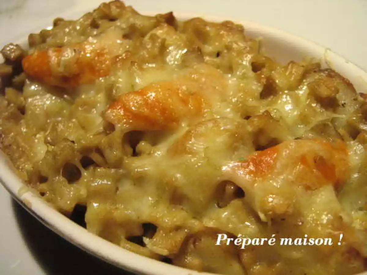 Gratin de crozets aux St-Jacques et au curry - photo 2