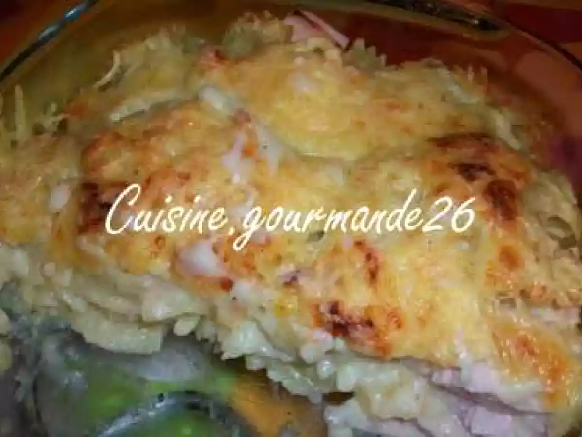 Gratin de farfalles aux blancs de dinde - photo 2