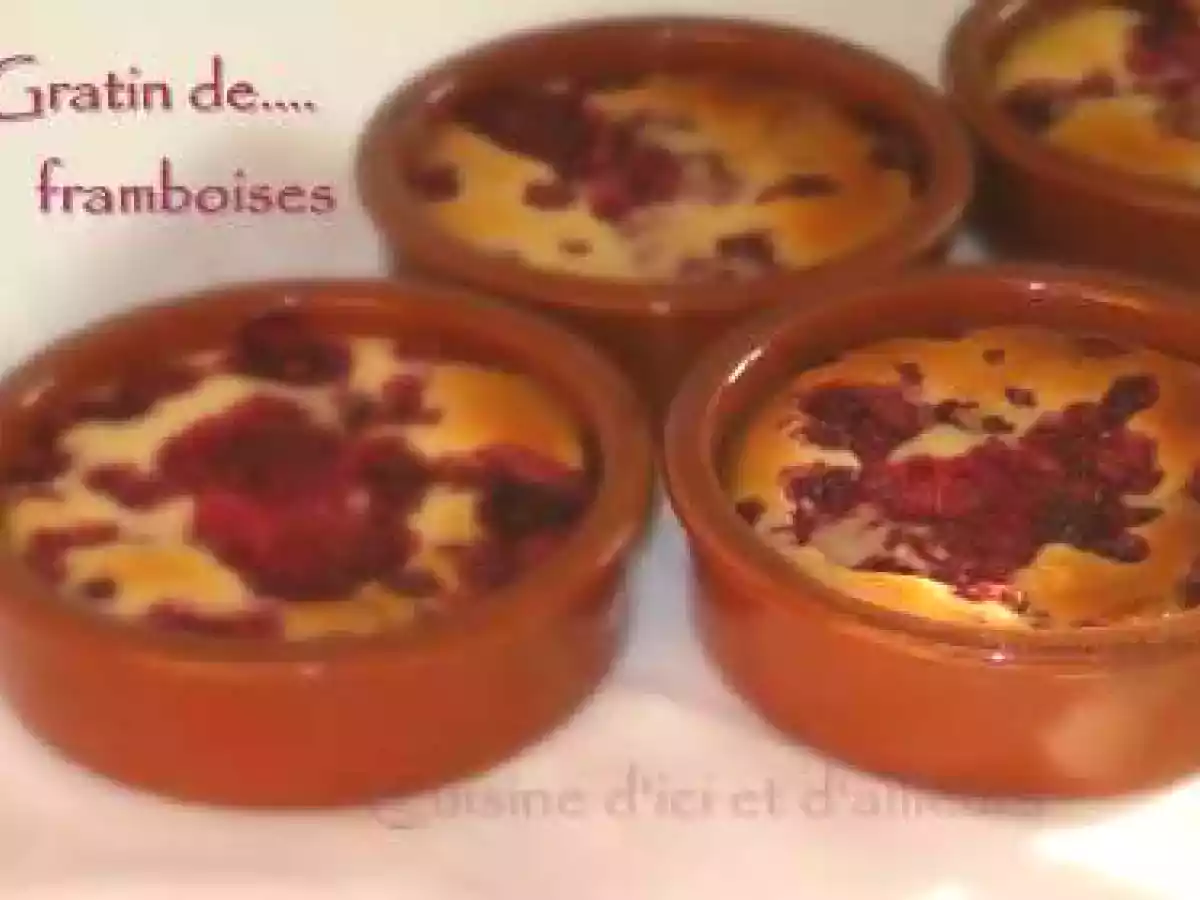 Gratin de framboises - photo 2