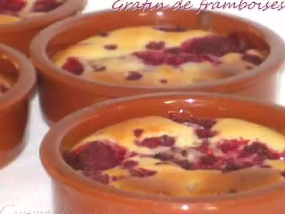 Gratin de framboises - photo 3