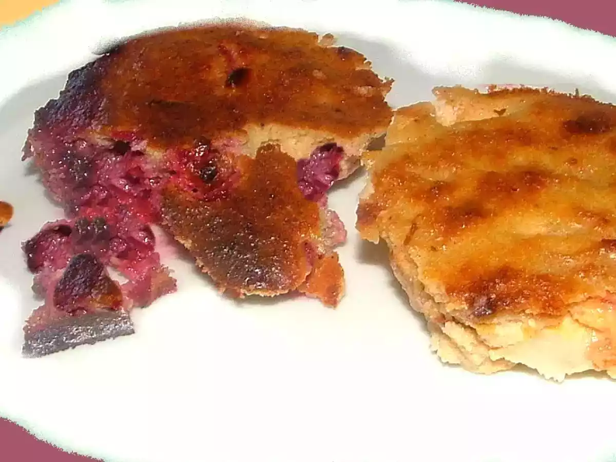 Gratin de fruits allégé aux amandes