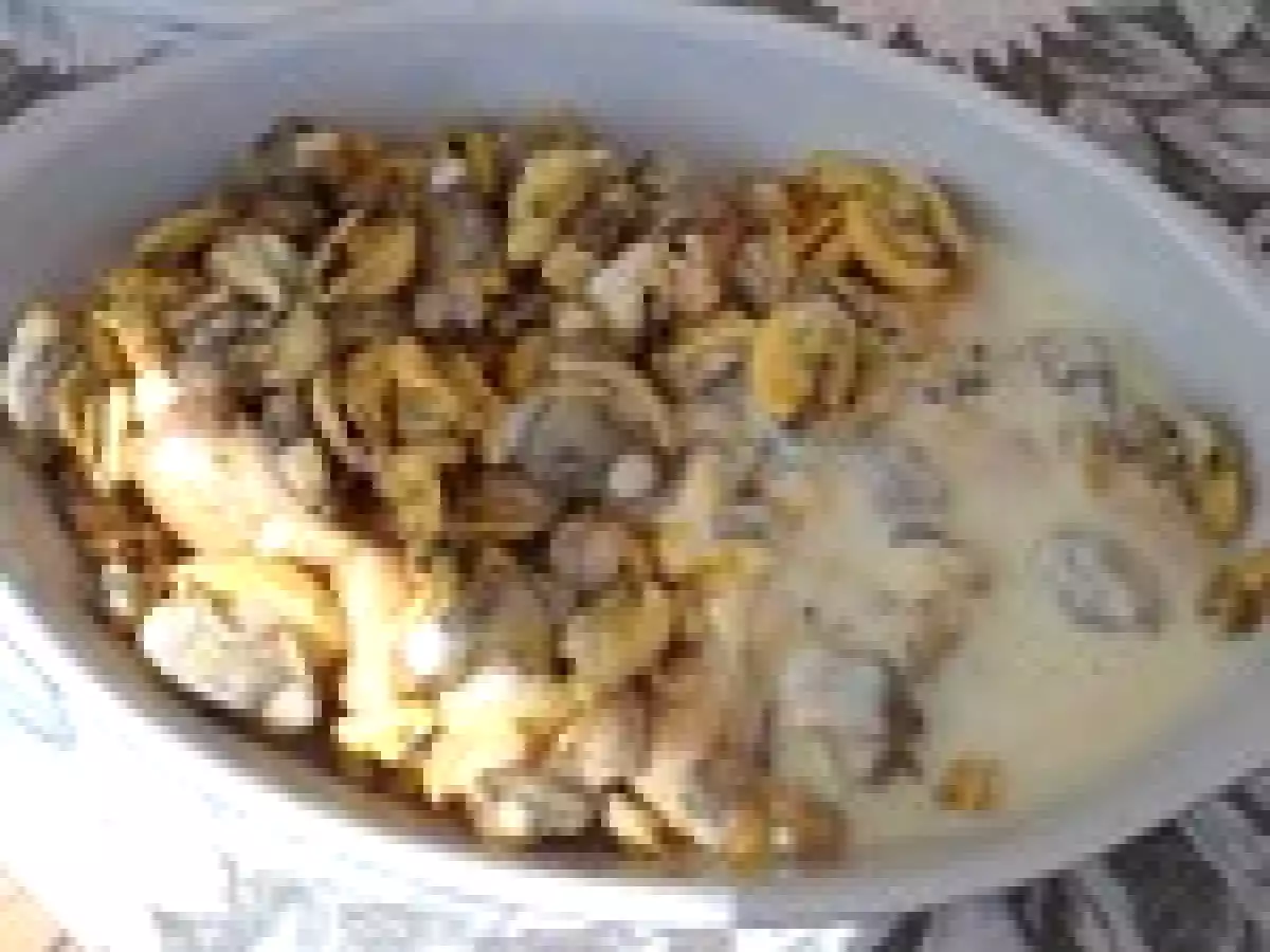 Gratin de fruits de mer au curry