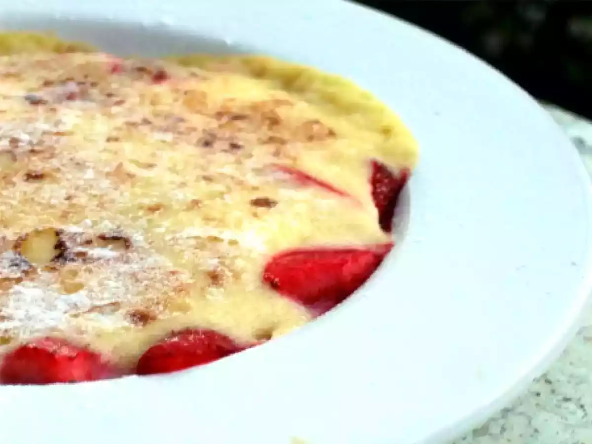 Gratin de fruits rouges au sabayon de champagne