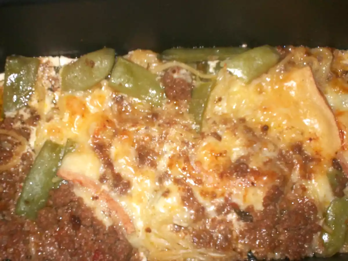 Gratin de haricots verts plats - photo 3