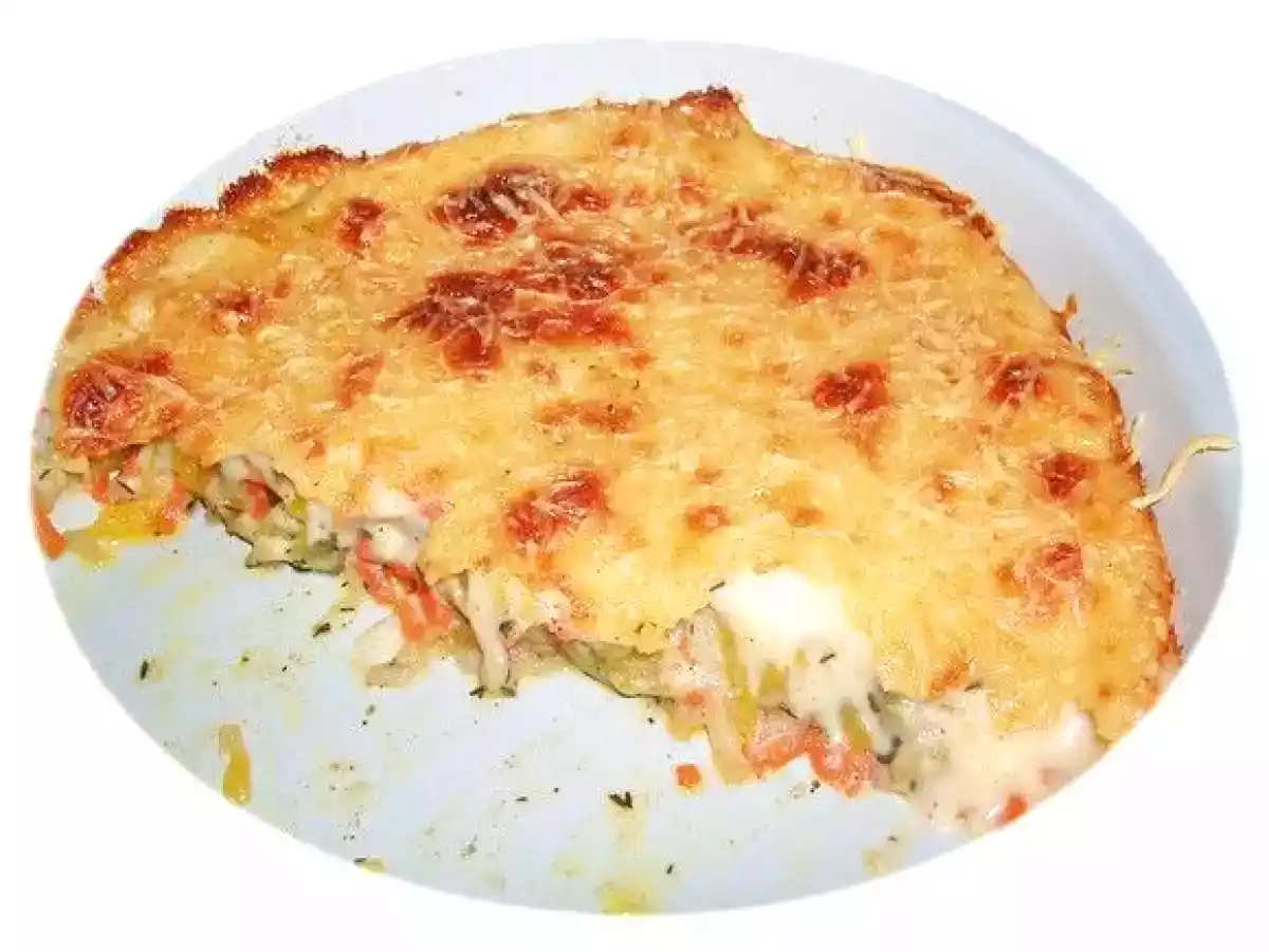 GRATIN DE JULIENNE DE LEGUMES ... SAUCE BECHAMEL - photo 3