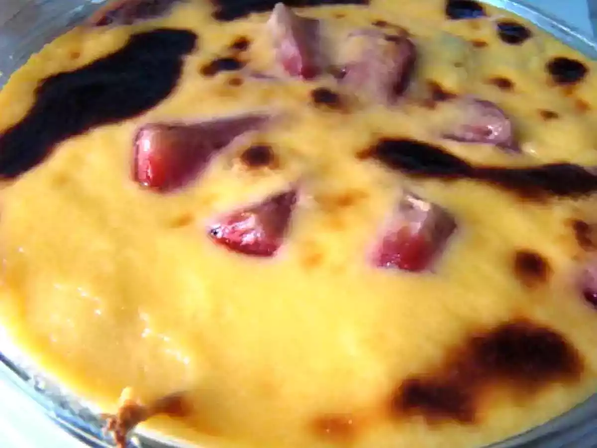 GRATIN DE KIWIS ET DE FRAISES... UN PUR BONHEUR !!