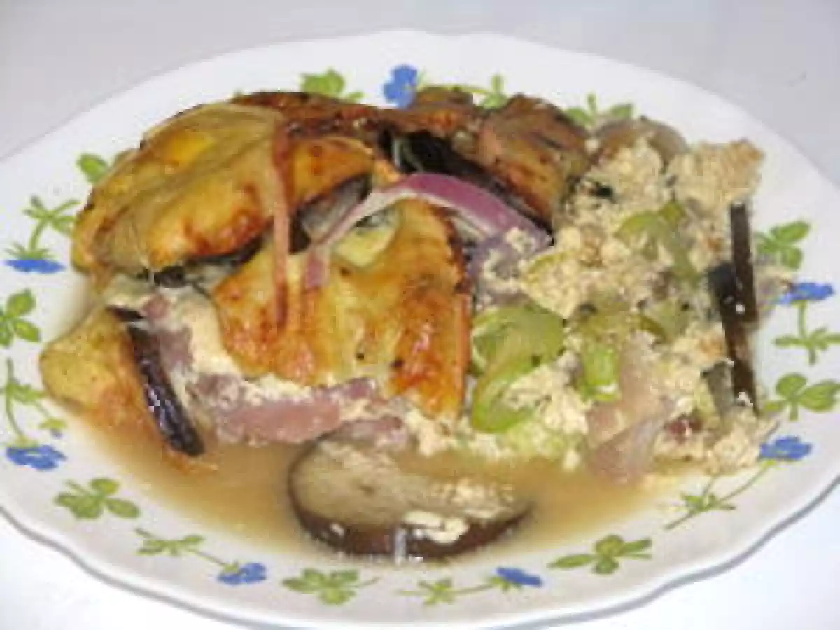 Gratin de légumes au fromage à raclette - photo 5