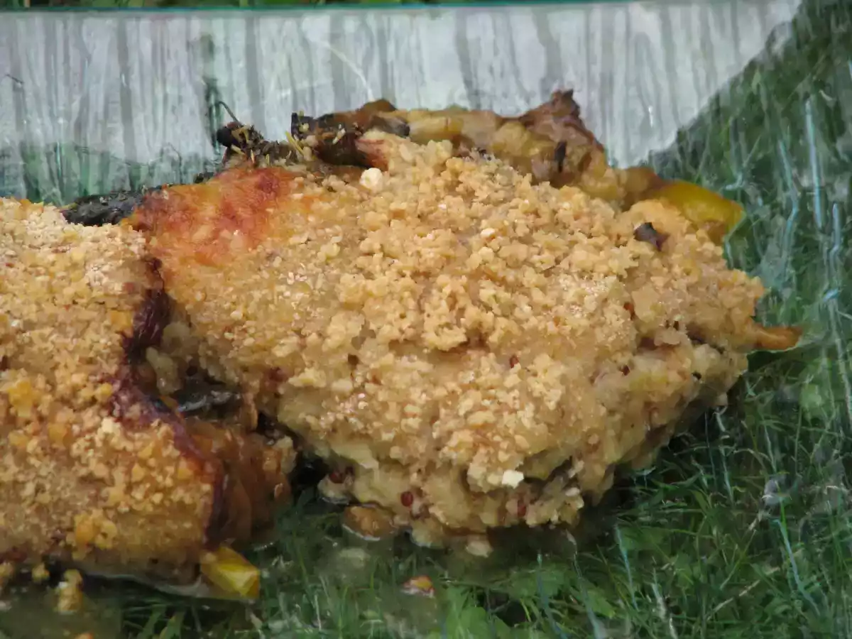 Gratin de légumes aux céréales