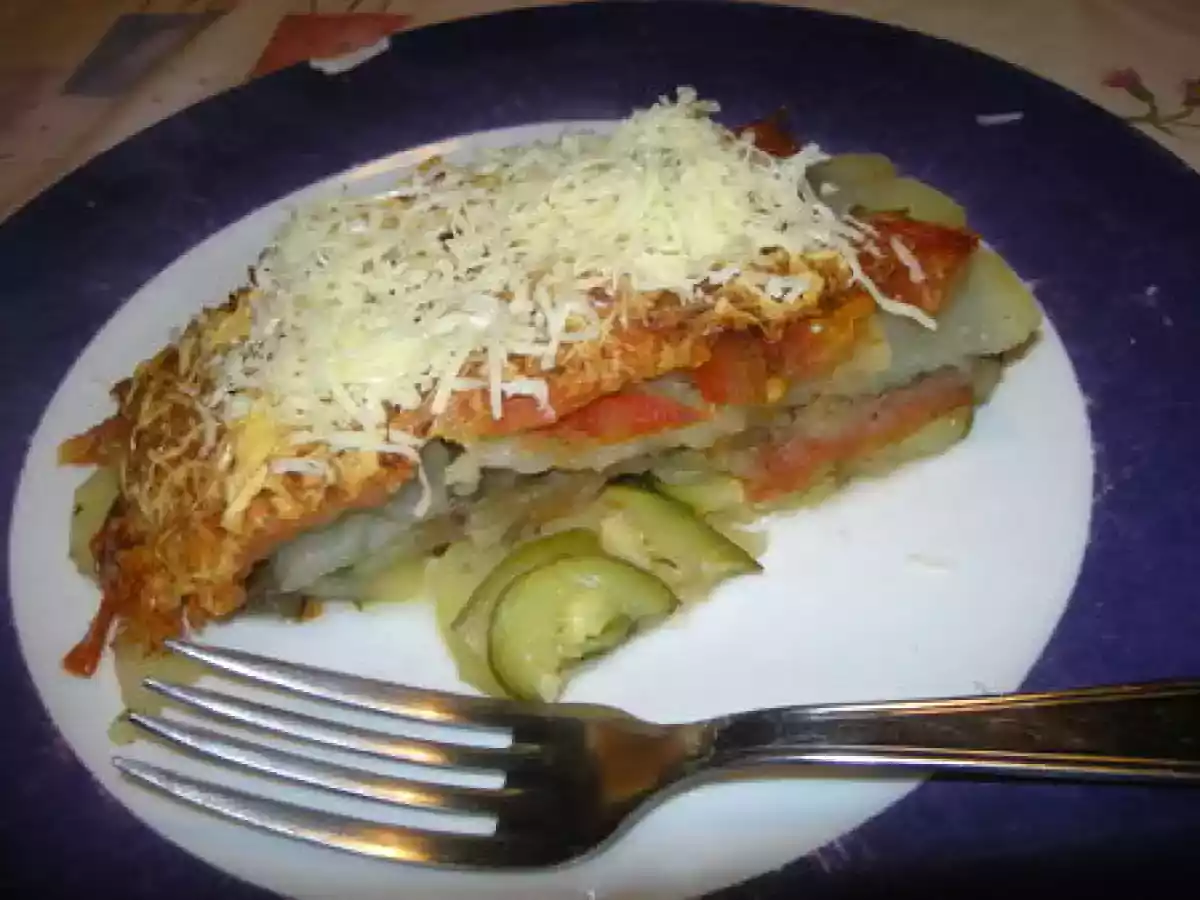 Gratin de légumes très léger