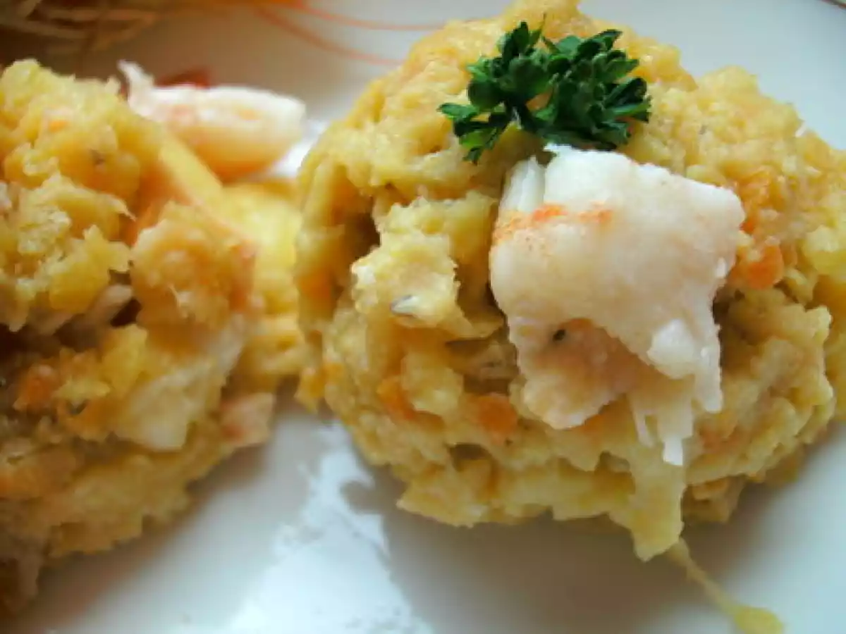 Gratin de lentilles corail aux deux poissons - photo 2