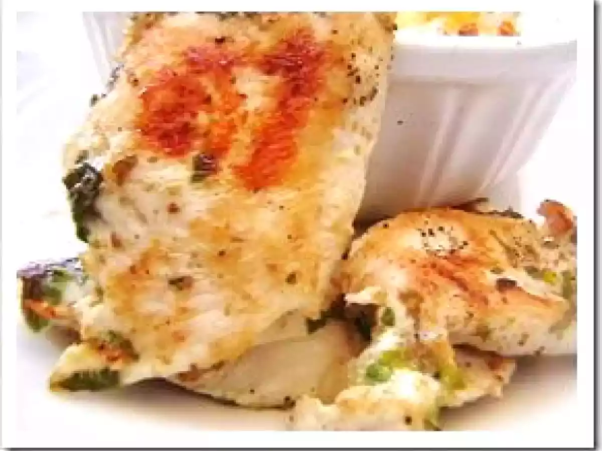 Gratin de macaroni avec escalopes de poulet aux saveurs de l' Orient - photo 3