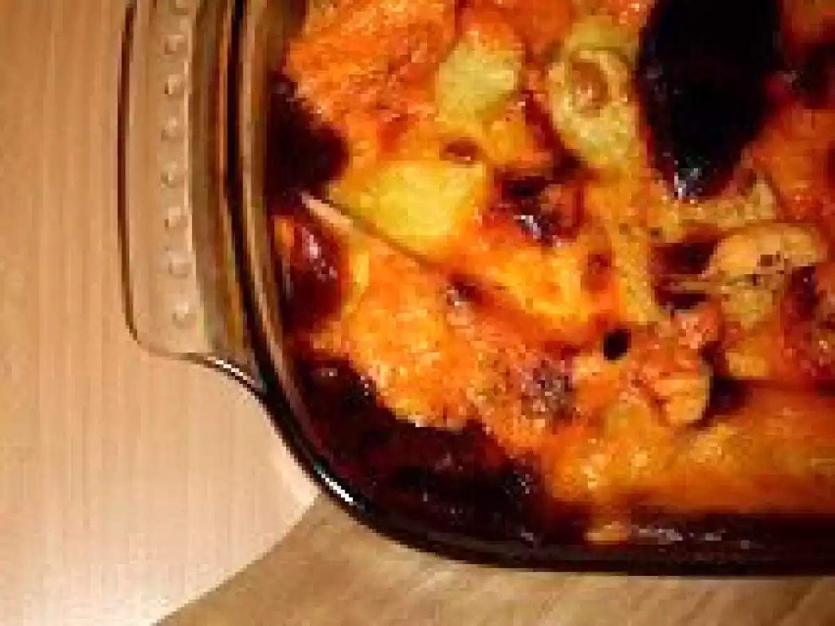 Gratin de patates douces à la mimolette vieille