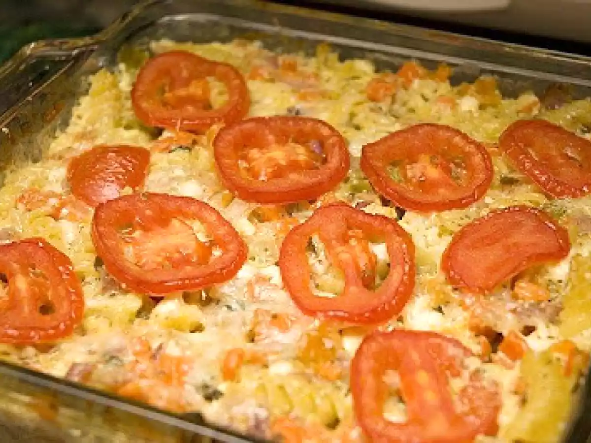 Gratin de pâtes au pesto et aux légumes - photo 2
