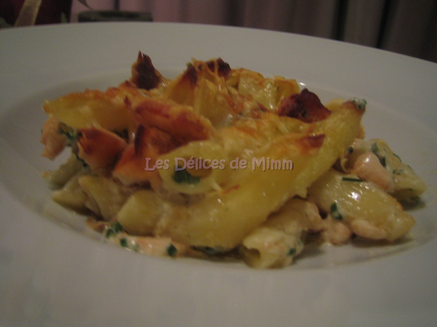 Gratin De Pates Au Saumon Et Au Mascarpone Recette Ptitchef