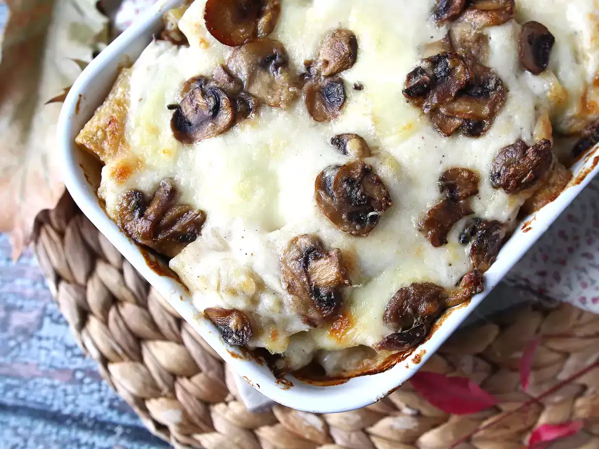 Gratin de pâtes aux champignons : la recette crémeuse parfaite pour l'automne - photo 4