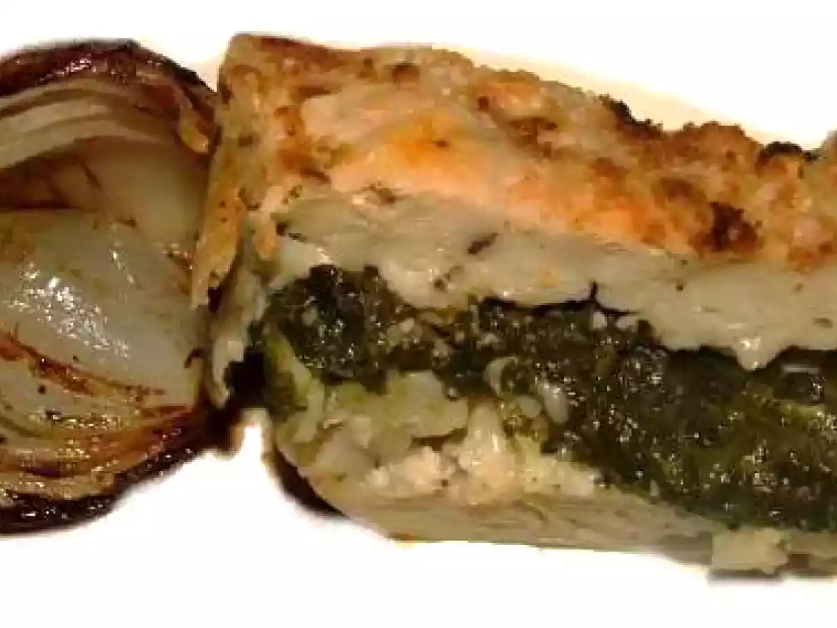 Gratin de pâtes et dépinards-oseille à la béchamel dEtorky