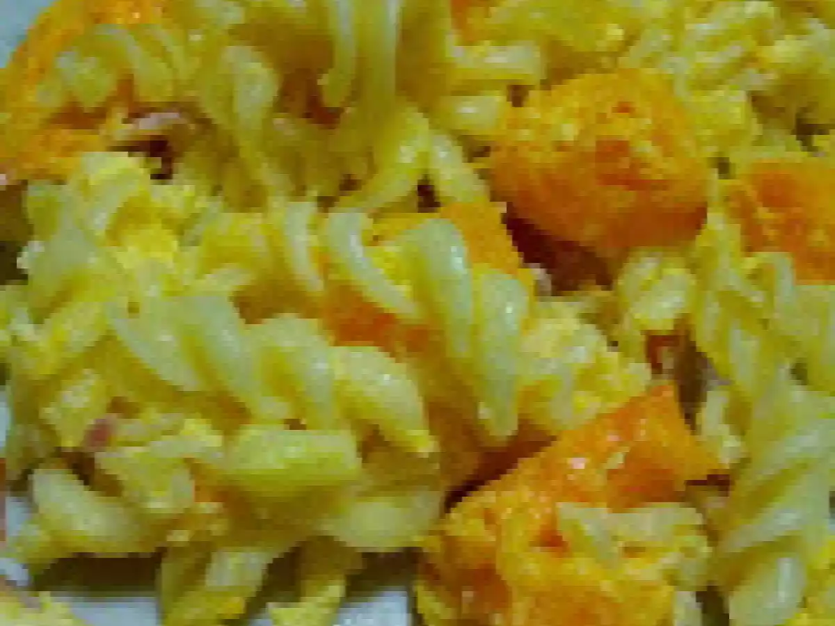 Gratin de pâtes jambon-potiron - photo 2