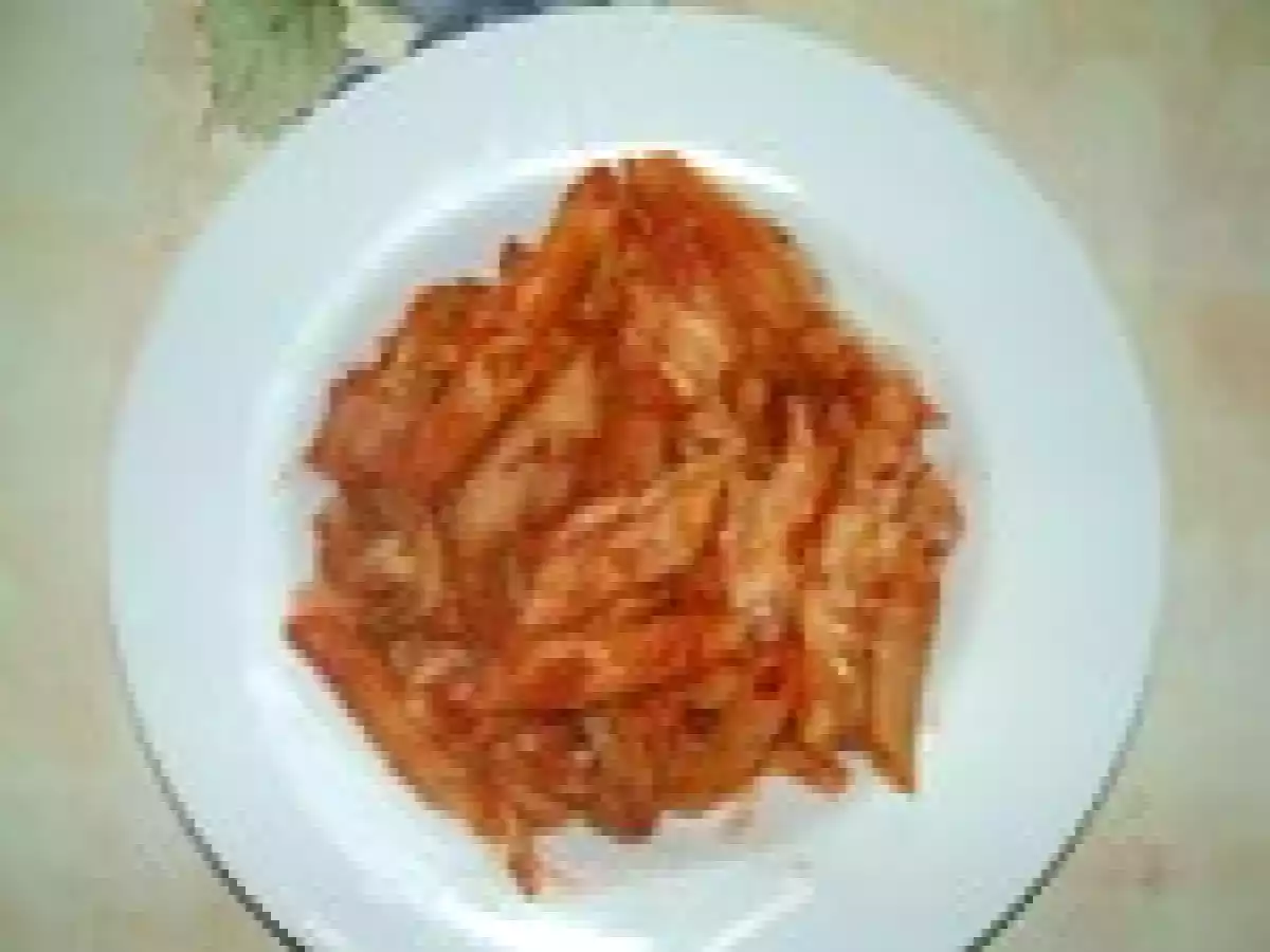 Gratin de pennes aux légumes