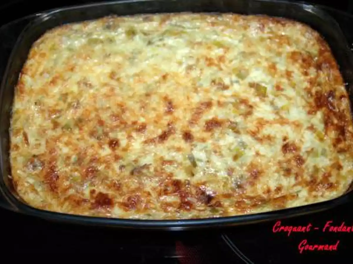 GRATIN de POIREAUX