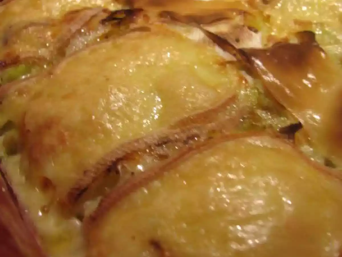 Gratin de poireaux de Jamie Oliver