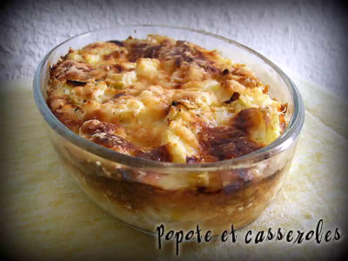 Gratin de poireaux et de pommes de terre au piment d'Espelette - photo 2