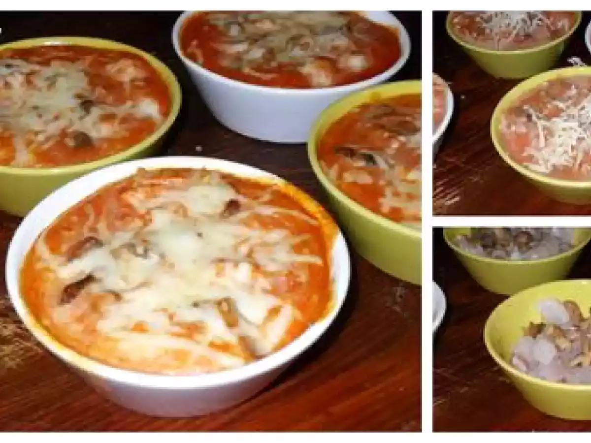 Gratin de poisson à la tomate