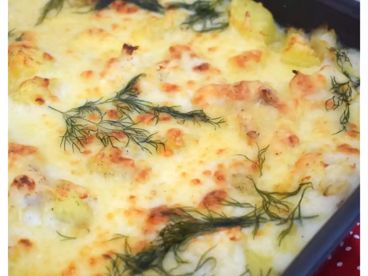 Gratin de poisson et pommes de terre